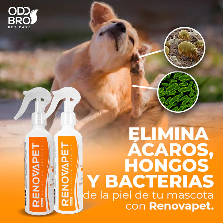 RENOVAPET TÓPICO - Solución Dérmica Para Animales