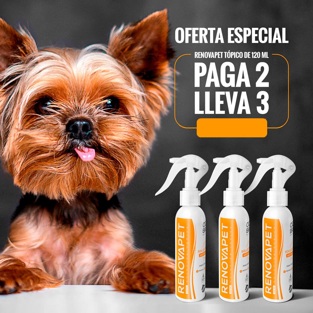 RENOVAPET TÓPICO - Solución Dérmica Para Animales